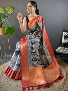 Kalamkari Kota Saree