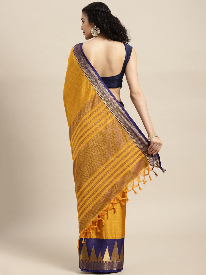 Exclusive Self Butti Design Uppada Cotton Silk Saree