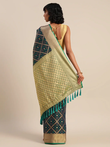 Banarasi Patola Silk Saree With Zari