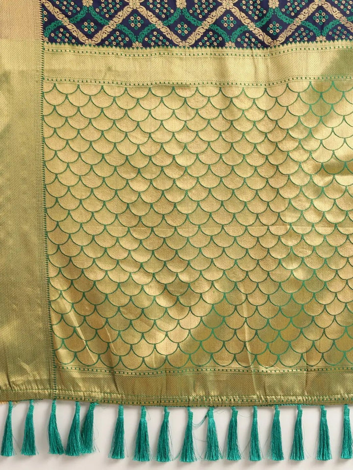 Banarasi Patola Silk Saree With Zari