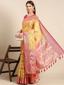 Soft Silk Kanjivaaram Traditional Wear Saree