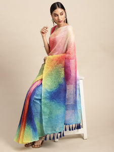 Bollywood Designer Soft Linen Crush Saree