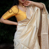 Hand loom Weaving Silk Saree